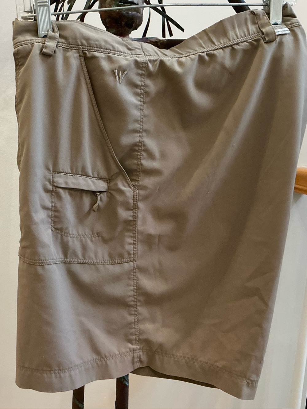 White Sierra Men's Cargo Shorts - Taupe Brown